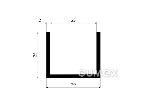 GUMMIPROFILE U-FORM - NBR